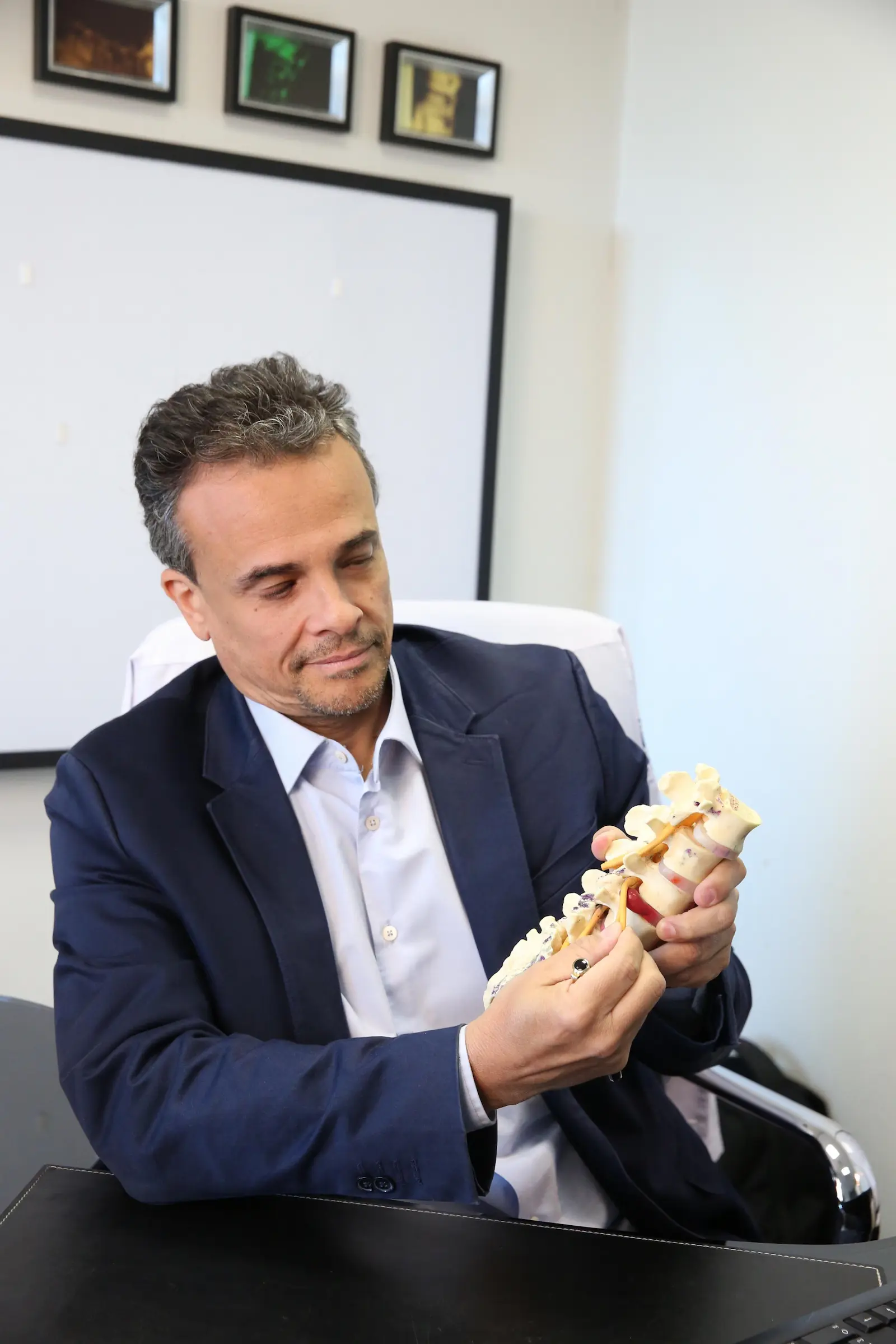 Animação Espondilolistese